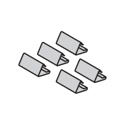Zestaw: zaciski zapadek (5x) Doortronic