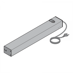 Napęd wymienny Doortronic, srebrny