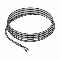 Taśma oświetleniowa LED do uchwytu G750 / G760, rolka 5 m