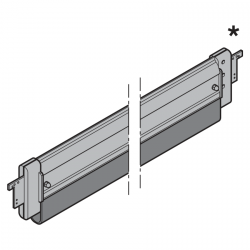 Część dolna z aluminium, komplet