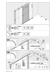 Instrukcja montażu - Drzwi przejściowe w bramie bocznej segmentowej HST42 BR30