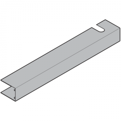 Osłona bez okienka srebrna Doortronic