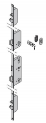 Dodatkowy zamek ryglowy - TPS Okucia ES1 ---|} owalna rozeta z wkładką patentową 40,5 + 31,5 do drzwi ThermoPro