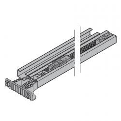 Szyna jezdna, prowadnica FS 32 do napędów IsoMatic 500, do bram o wysokości 2125 mm (poprzedni nr 437368)