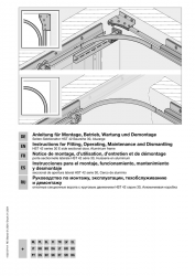 Instrukcja montażu, eksploatacji i konserwacji - Brama boczna segmentowa HST42 BR30, z ościeżnicą aluminiową