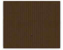 Brama uchylna N80, 2375 x 2075 mm, wzór 902, kolor RAL 8028 brązowy