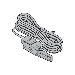 Czujnik rygla z główną blachą zaczepową VdS klasa C, kabel 10 m, ThermoSafe, ThermoCarbon, TopComfort, ThermoPlan Hybrid
