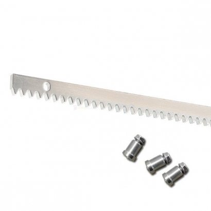Listwa zębata metalowa, grubość 10 mm, długość 1 metr, do 1700 kg 