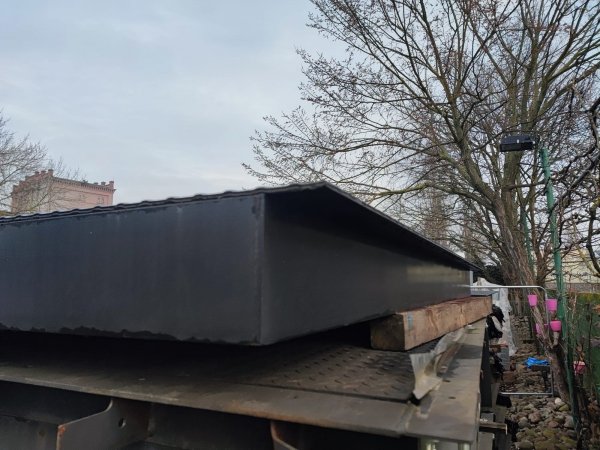 PROMOCJA: Pokrywa na rampę 2000 x 2500 mm czarna, nacisk dopuszczalny 60kN (np. zamiast rampy HLS2 / HTL2)