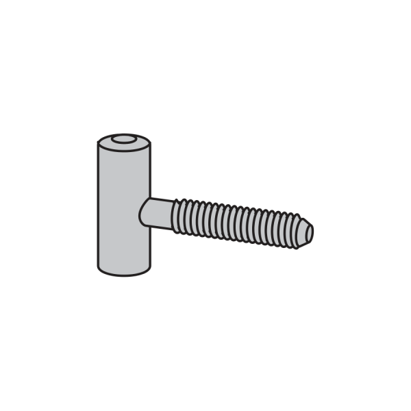 Górny element zawiasu V0020, ocynkowany