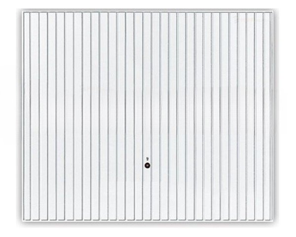 Brama uchylna N80, 2750 x 2125 mm, wzór 902, kolor RAL 9016 biały