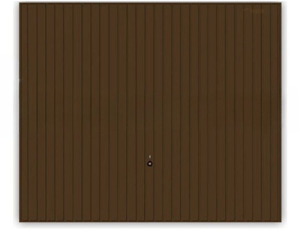 Brama uchylna N80, 2250 x 2075 mm, kolor RAL 8028 brązowy