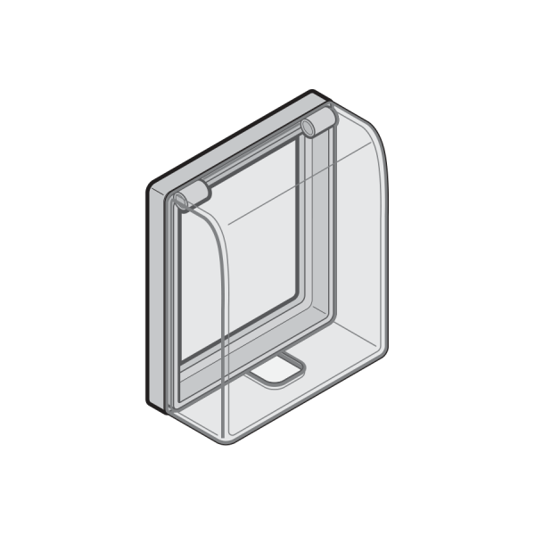 Osłona do sterownika H-BS – tworzywo sztuczne, wymiary 114 × 100 × 42,5 mm