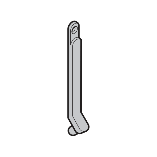 Osłona przewodu do wyłącznika krańcowego drzwi przejściowych, dł. 180 mm (wysoki próg)