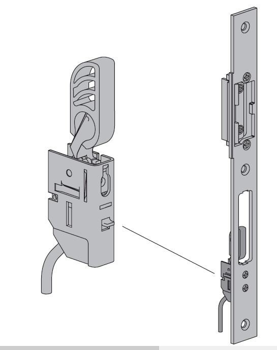 Układ kontroli zamknięcia (czujnik rygla) do drzwi ThermoPlus