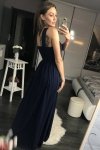 EVA&LOLA SUKIENKA GRANAT 44003-2