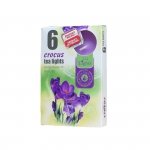 PODGRZEWACZ 6 SZTUK TEA LIGHT Krokus