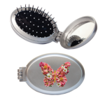 Szczotka składana z lusterkiem MOTYLEK