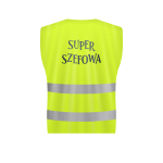 Kamizelka odblaskowa SUPER  SZEFOWA
