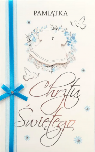 Kartka LUX Pamiątka Chrztu Świętego