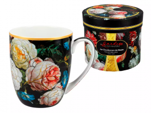 Kubek Camio - Jan Davidszoon de Heem, Kwiaty barokowe (CARMANI), 400 ml
