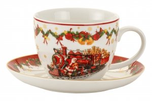 Filiżanka 400ml, spodek 15 cm