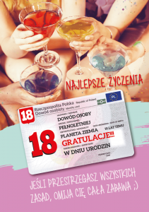 Karnet  Najlepsze Życzenia 18