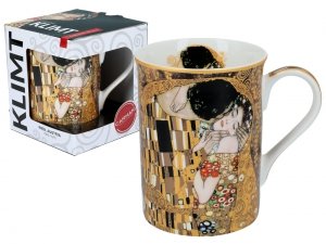 Kubek Classic New - G. Klimt, Pocałunek (CARMANI). 400 ml