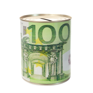 SKARBONKA METALOWA 100 EURO