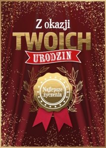 Kartka z kopertą Z Okazji Twoich Urodzin