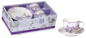 KPL.2 FILIŻANEK ZE SPODEKAMI 250M