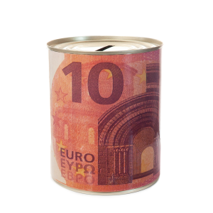 SKARBONKA METALOWA 10 EURO
