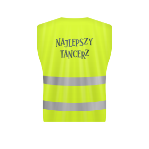 Kamizelka odblaskowa NAJLEPSZY TANCERZ