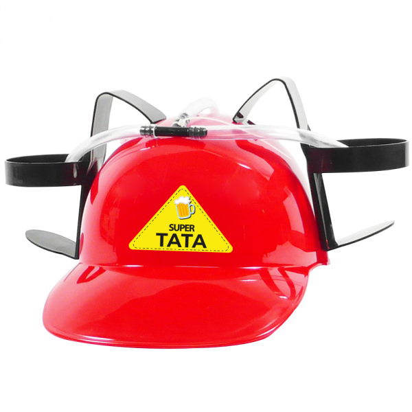 KASK CZERWONY SUPER TATA