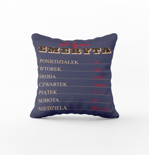 Poszewka na poduszkę EMERYT