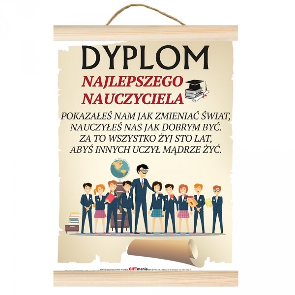 Dyplom Najlepszego Nauczyciela