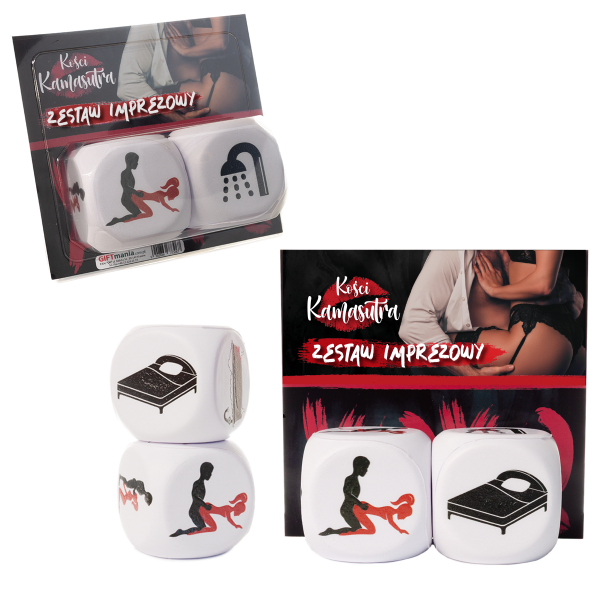 Zestaw kości kamasutra IMPREZOWY