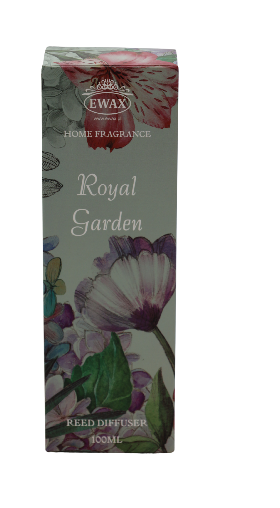 DYFUZOR ZAPACHOWY ROYAL GARDEN 100 ml 6,5x6,5x10,5 cm