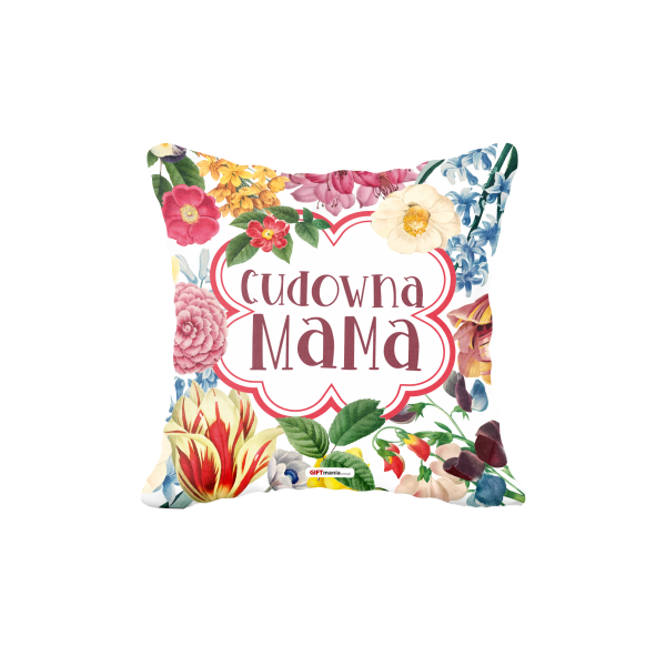Poszewka na poduszkę dla Mamy 45x45