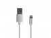 Kabel Natec Prati Lightning / iPhone -&gt; USB-A 1m MFI Biały