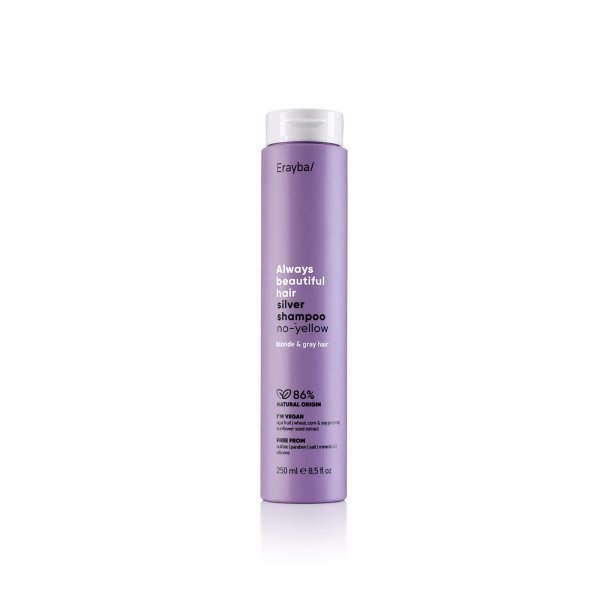 Erayba Szampon do włosów blond, Silver No-Yellow 250ml