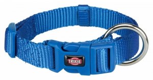 Obroża NYLON, L–XL: 40–65 cm/ 25 mm, królewski błękit